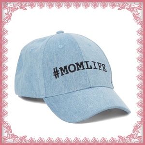 Steve Madden Light Blue #MOMLIFE Hat